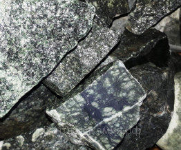 Серпентинит колотый для бани и сауны (Хакасия)