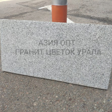 Гранитная плита 600х300х20 термообработка. Гранит Цветок Урала