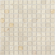 Мозаика из натурального камня Caramelle Botticino MAT 23x23x4, шт.