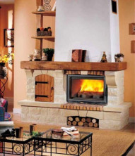 Каминная облицовка Chazelles Roquebrune (рустик)