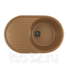 МОЙКА ML-GM29 ОВАЛЬНАЯ С КРЫЛОМ,ТЕРРАКОТОВАЯ (307), 480*750*200ММ