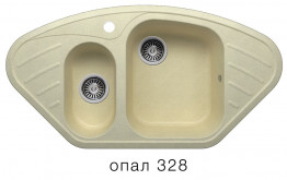 Кухонная мойка Polygran F-14 960x500мм Опал