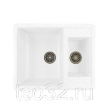 МОЙКА ML-GM23 ДВУХЧАШЕВАЯ, МОЛОКО (341),495*775*200ММ