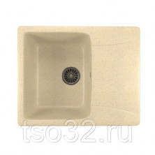 МОЙКА ML-GM26 С КРЫЛОМ, БЕЖЕВАЯ (328), 470*580*190ММ