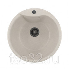 МОЙКА ML-GM11 КРУГЛАЯ,БЕЛАЯ (331),480ММ (ГЛУБ.ЧАШИ 210)