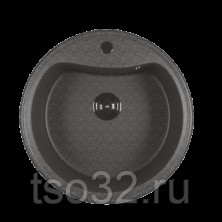 МОЙКА ML-GM09 КРУГЛАЯ,ТЕМНО-СЕРАЯ (309),490ММ (ГЛУБ.ЧАШИ 185)