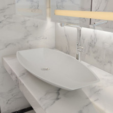 Раковина накладная NS bath из искусственного камня, матовая, NST-80401M