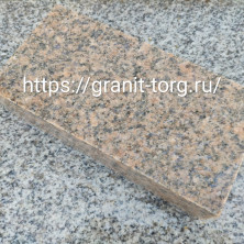 Брусчатка из гранита. 200х100х50 термообработка. Гранит Головыринский