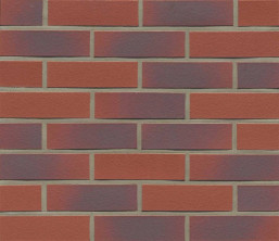 FeldHaus Klinker 356 Carmesi Antic Liso Угловой Элемент Клинкерной Плитки Под Кирпич (W) (240+115) x 14 x 71 (NF14)