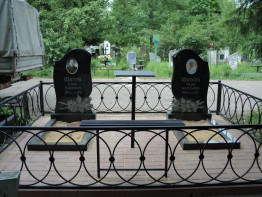 Памятники из гранита с благоустройством захоронения