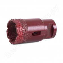 Коронка алмазная вакуумная по камню d35-15w-35l-m14 (35х35 мм; м14) messer 06-35-035
