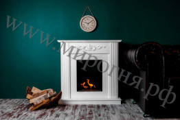 Биокамин классический Red Kamin Ella White