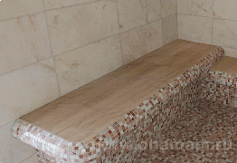 Мрамор для отделки хамама 800х600х30