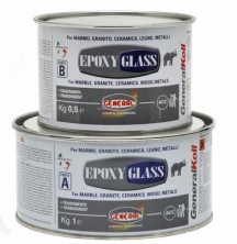 Клей мастика GENERAL EPOXY GLASS SOLID