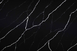 Слеб. Кварцевый агломерат Vicostone Nero Marquina
