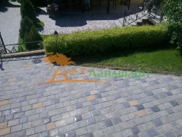 Укладка тротуарной плитки