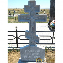 Резной памятник Крест
