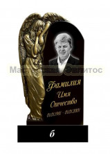 Фрезерованный памятник из гранита Ангел