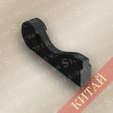 Брусок цокольный фигурный из Shanxi Black