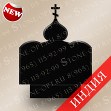 Горизонтальный памятник. Храм из Absolut Black