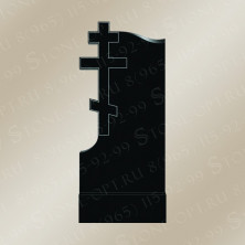 Памятник резной из Shanxi Black. Крест