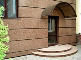 Облицовка гранитной плиткой