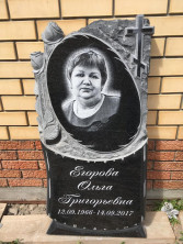 Памятник из гранита с Розами