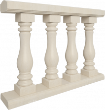 Балясина круглая из камня 71х15