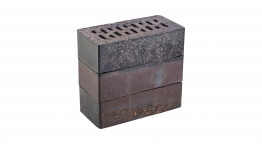 Кирпич BOCKHORN Braunviolett Retro Kohle