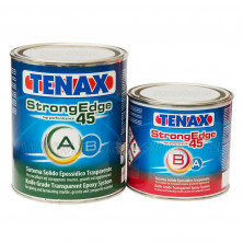 Клей эпоксидный Strong Edge 45 A+B (прозрачный густой) 1+0,5л Tenax