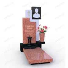 Комбинированный памятник из гранита