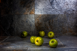 Сланцевая плитка RKS SLATE 600*300 мм Deoli Green Brushed