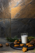Сланцевая плитка RKS SLATE 600*300 мм Zeera Green Brushed